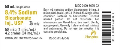 Vial (Sodium Bicarb Vial Label)